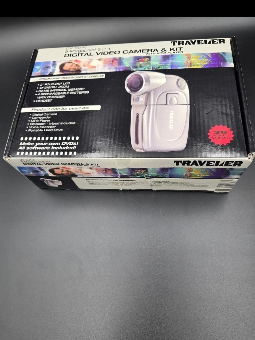 Travel Digital Video Camera & Kit - White